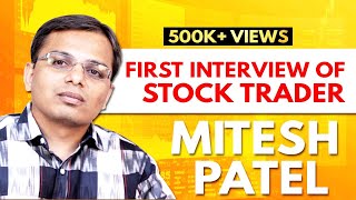 Mitesh Patel FIRST interviewTrader who made 1 CRORE by TRADING [upl. by Larena128]