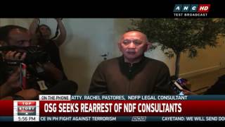 SolGen seeks arrest of NDF consultants after scrapped backchannel talks [upl. by Bethina491]