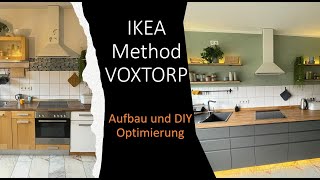 ikea DIY Küche method Voxtorp Wandpanele [upl. by Ashling889]