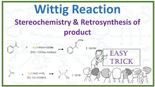 Wittig Reaction Mechanism Stereochemistry and Retrosynthesis [upl. by Nwahsed147]