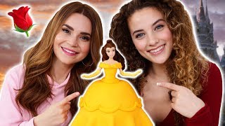 Making a Disney Princess Cake w Sofie Dossi  Beauty and the Beast  Nerdy Nummies [upl. by Huxham]