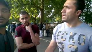 1 QURANIST Muslim DESTROYS 5 Sunni Kufar at Speakers Corner  Part 4 [upl. by Levenson328]