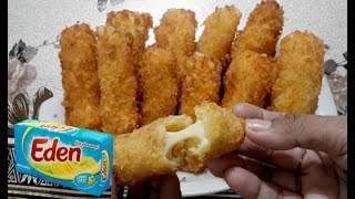 3 INGREDIENTS CHEESE STICKS RECIPE [upl. by Ahnavas172]