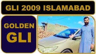 Toyota Corolla GLI 2009 Islamabad Number For Sale  Complete Review amp Price [upl. by Anertal605]