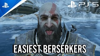 God Of War Ragnarok easiest berserkers to kill and locations [upl. by Durant]