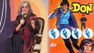 Zeenat Aman Told How She Got The Offer Of Don Film [upl. by Perpetua]