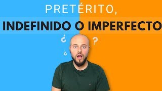 ¿Indefinido o Imperfecto ✔️ Diferencias entre el pretérito indefinido e imperfecto [upl. by Nakre]