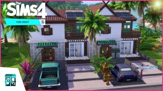 Tomarang Rental Apartments  The Sims 4 For Rent  House Build  Tour [upl. by Yrrej]