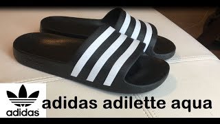 ADIDAS ADILETTE AQUA SLIDES 25 [upl. by Farly823]