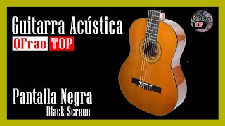 Musica guitarra para dormir  Pantalla Negra  Dormir en 5 minutos [upl. by Melesa189]