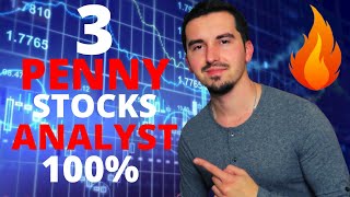 3 Penny Stocks To Buy NOW  Analyst Picks  100 Upside Potential  🚀 [upl. by Bergren410]