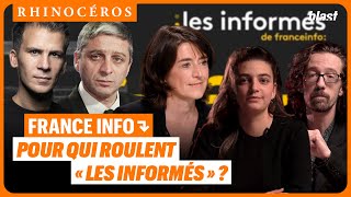 🦏 FRANCE INFO  POUR QUI ROULENT « LES INFORMÉS » [upl. by Tailor]