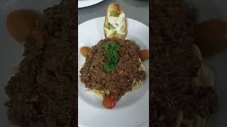 Spaghetti Bolognese cookingforhusband mycookingexperience cooking [upl. by Nero987]