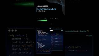 Modern Navbar using GSAP🧑‍💻 coding programming 2024 csstricks cssanimation gsap js html css [upl. by Aitsirhc]