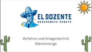 Industriemeister Chemie Wärmemenge Aufgabe 1 Ethanol kondensieren [upl. by Ives]