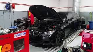 BMW M5 V10 S85 Dyno Run  Brintech Customs [upl. by Natalie793]