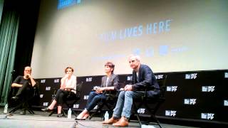 Kristen Stewart Juliette Binoche and Olivier Assayas Talk Clouds of Sils Maria [upl. by Jaworski884]