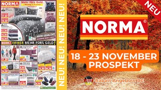 NORMA Prospekt Werbung  Prospekt Gültig von 18112024  Rabatt Angebote DE [upl. by Salbu]