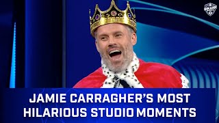 Jamie Carraghers Most Hilarious CBS Studio Moments amp Highlights  UCL on CBS Sports [upl. by Orville]