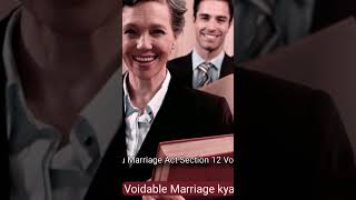 Voidable Marriage ipc hamarakanoon crpc kanoonigyan bns [upl. by Artima]