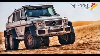 Mercedes G63 AMG 6X6 تجربة مرسيدس جي63 ايه ام جي [upl. by Dottie]