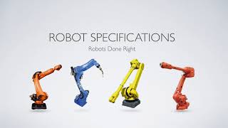 Robot Specifications  Robots Done Right [upl. by Parsaye]