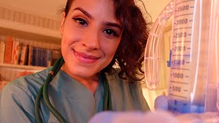 ASMR NURSE Mama Bear  Above You POV Nurturing Medical Inspection  Cranial Nerve Exam  MANY MORE [upl. by Patrice]