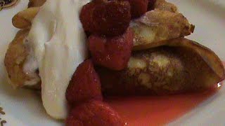 Cooking From Scratch Cheese Blintzes Delicious and Low Carb [upl. by Hanikahs218]