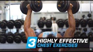 3 Mass Building Chest Exercises with Tyrone Bell  Best Training Tips  BPI Sports [upl. by Makell]