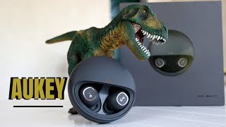 Aukey T10 recensione  auricolari top gamma con ricarica wireless [upl. by Ttenaj480]