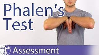 Phalens Test  Carpal Tunnel Syndrome Diagnosis [upl. by Ademla]