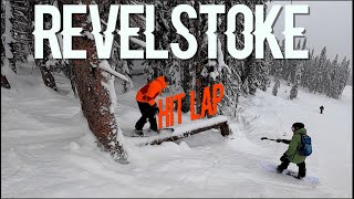 REVELSTOKE HIT LAP  The Promised Land SE III EPII  Snowboarding In Revelstoke [upl. by Cnahc]