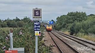 Northern Belle amp Colas Rail Worle Station Aug 24 [upl. by Welles]