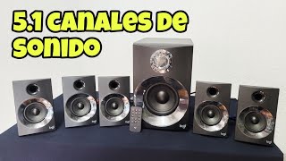 SISTEMA DE AUDIO LOGITECH Z607 51 Unboxing y Review [upl. by Anear268]