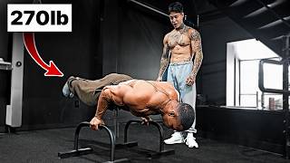 Body Builder VS Calisthenics  90 Degree Pushup Ft Larry Wheels [upl. by Eob143]