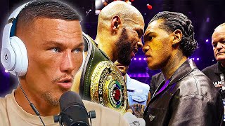 Eubank Jr DISMANTLES Szeremeta before HEATED exchange with Conor Benn  Reaction 😳 [upl. by Aihsat]