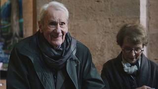 Christopher Tolkien and the quotAubusson weaves Tolkienquot project [upl. by Nashner]