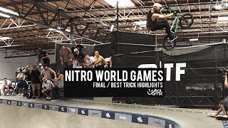 2018 Nitro World Games Final  Best Trick Highlights [upl. by Cung155]