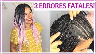 TRENZAS AFRICANAS CROCHET  Tuve Que REPETIRLAS  PARTE 2 [upl. by Teriann658]