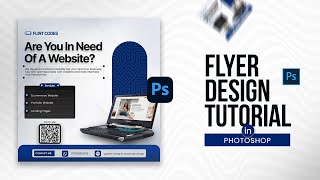 Flyer Design Tutorial In Photoshop [upl. by Melonie]