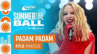 Kylie Minogue  Padam Padam Live at Capitals Summertime Ball 2023  Capital [upl. by Cyrus3]