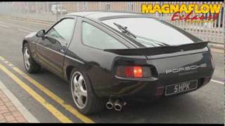 Profusion Customs Porsche 928 S2 MagnaFlow Performance Exhaust [upl. by Evered]