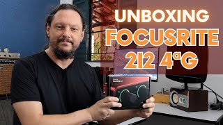 Unboxing Focusrite Scarlett 2i2 4ªG [upl. by Eraste]