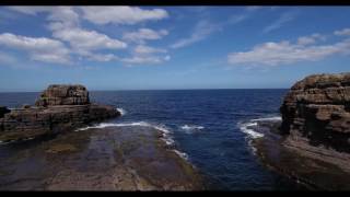 DJI Phantom 4 Drone Flight around Eaglehawk Neck Tasmania Australia [upl. by Hummel730]