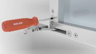 Air hinge by salice lightness and functionality for aluminium framed doors Buller Ltd [upl. by Monaco]