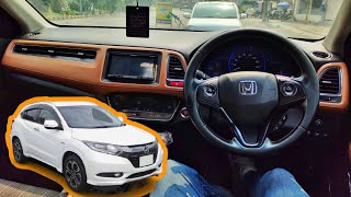 Honda Vezel 2015 Detailed Drive Review  Best Hybrid Crossover  Specs amp Features [upl. by Kolb]