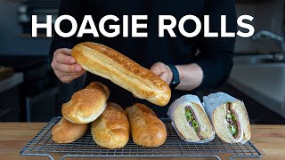 How to Make Proper Hoagie Rolls at home [upl. by Yolanthe903]