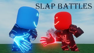 Admins vs Hackers Roblox Slap Battles Animation [upl. by Cam]