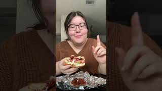 shirin reads Five Guys fiveguys fyp foodie foryoupage foryou mukbang food foodreview [upl. by Lokkin]