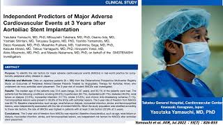 Major Adverse Cardiovascular Events after Aortoiliac Stent Implantation [upl. by Merril]